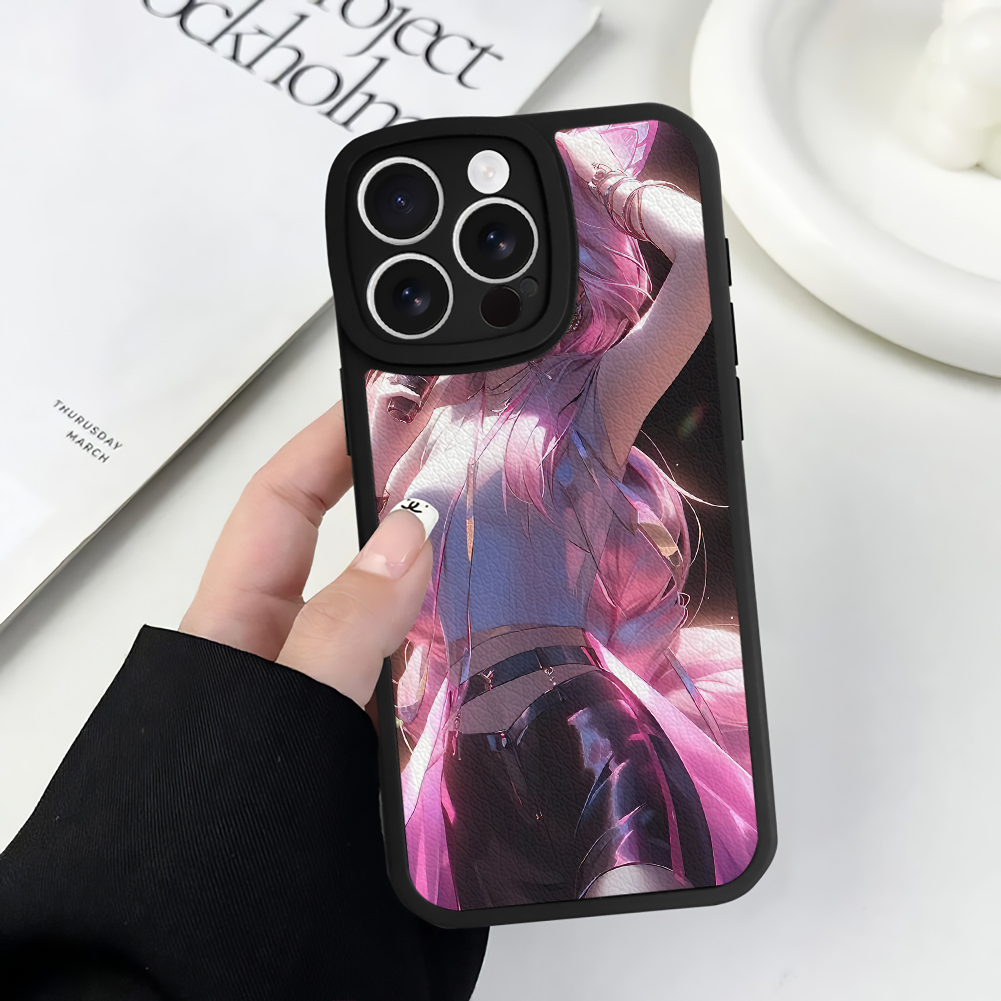 リーグ・オブ・レジェンド League of Legends LOL 【iPhone 16シリーズ対応】シリコンスマホケース（レザー調） 材質：シリコン